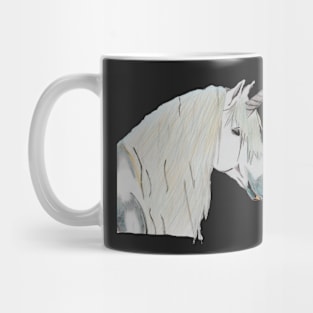 Unicorn Magic, Pure and True- Dark Red Mug